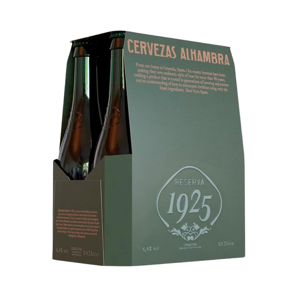 Cerveza Alhambra Reserva 1925 330ml PACK