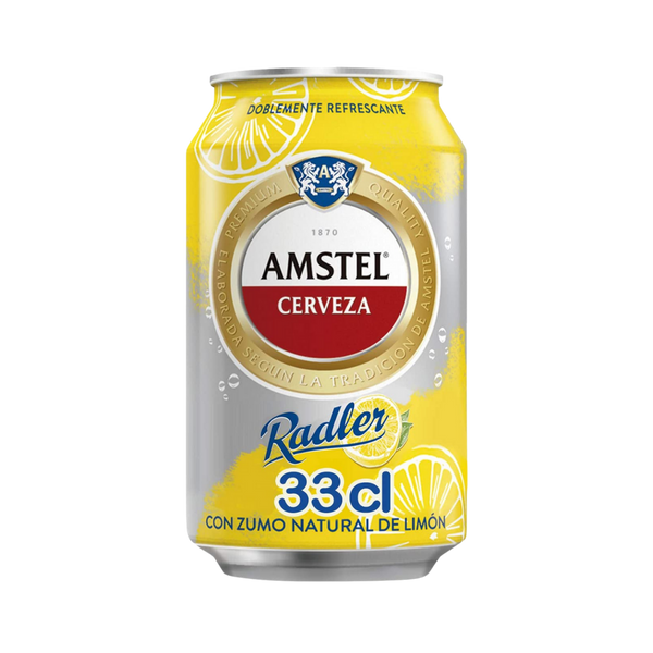 Cerveza Amstel Radler lata 330ml