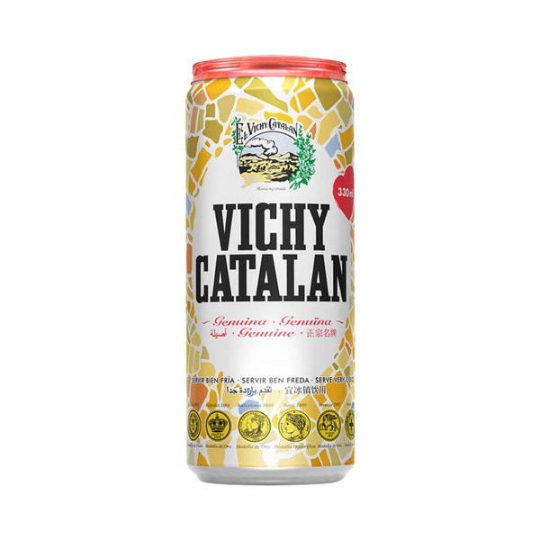 Agua con gas Vichy Catalan lata 330ml