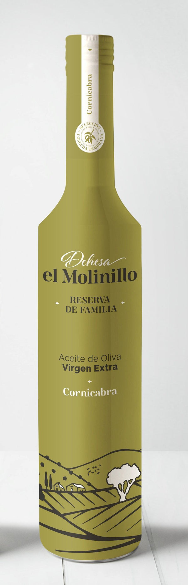 Aceite de Oliva Virgen Extra Dehesa El Molinillo Reserva de Familia Cornicabra 500ml.