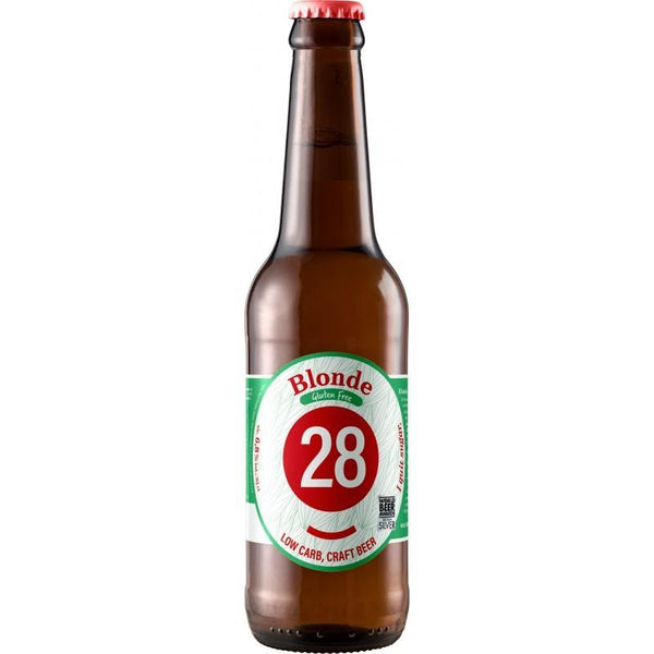 Cerveza 28 by Caulier Rubia Sin Gluten 330ml.
