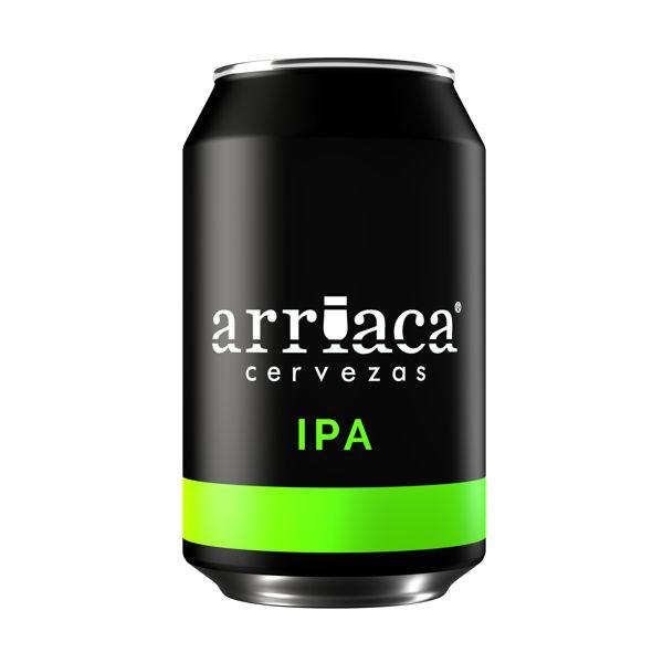 Cerveza Arriaca IPA lata 330ml.