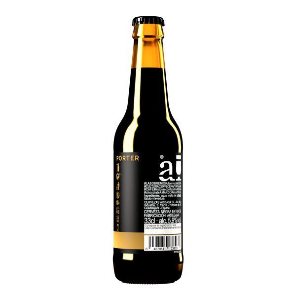 Cerveza Arriaca Porter botella 330ml.