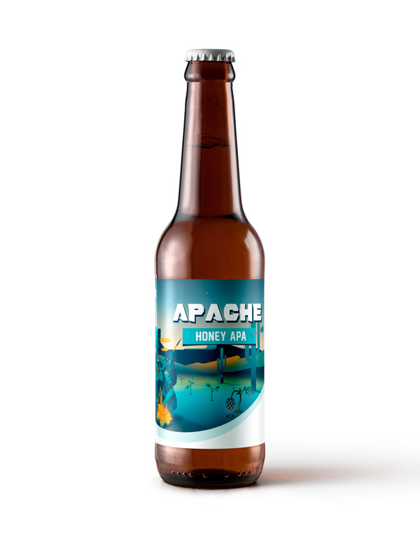 Cerveza Castreña Apache 330ml.