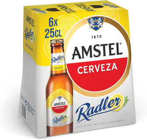 Pack Cerveza Amstel Radler 6x250ml.
